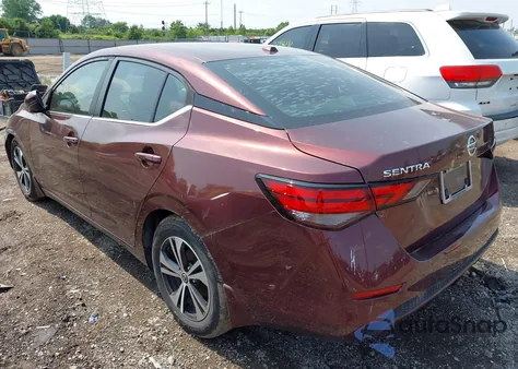 2020 Nissan Sentra Sv from USA, damaged, VIN 3N1AB8CV2LY247201